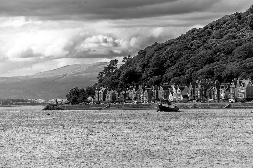 Oban (Scotland) beauty. Black and white. von Erwin van Eekhout