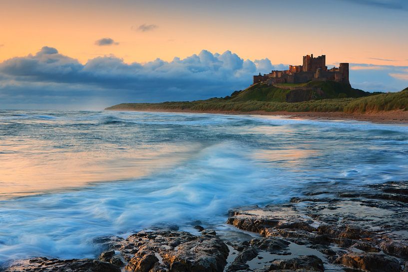 Château de Bamburgh, Northumberland, Angleterre par Henk Meijer Photography