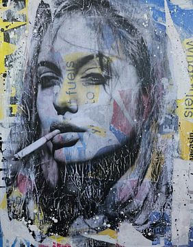 Smoking is bad, but the reason I smoke is worse van Chris De Bruin