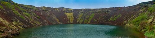 Kerid Kratersee in Island