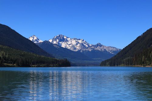 Canada Mountains and Lake
