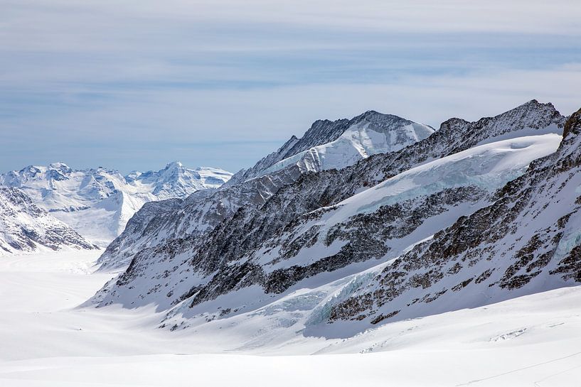 Berner Alpen - Aletschgletsjer van t.ART