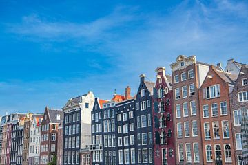 Amsterdam centrum grachtengordel in de zomer