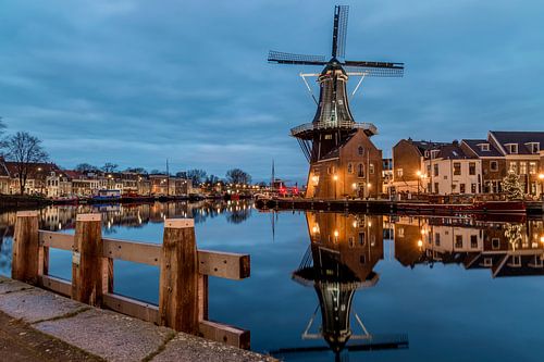 Dutch mill 'De Adriaan'.