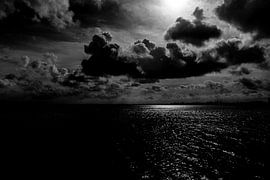 The storm above the Wormer and Jisperveld gives a beautiful landscape