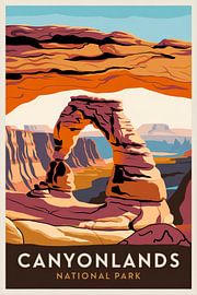 Parc national de Canyonlands sur Poster Art Shop