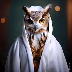 Le grand hibou de la prêtresse