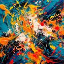 Hommage an Jackson Pollock von Harry Hadders Miniaturansicht