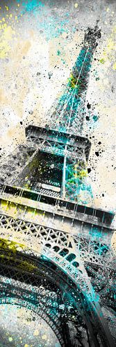 Art Moderne Tour Eiffel | Panorama sur Melanie Viola