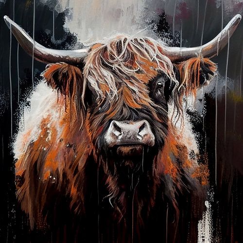 Schottischer Highlander rotbraun