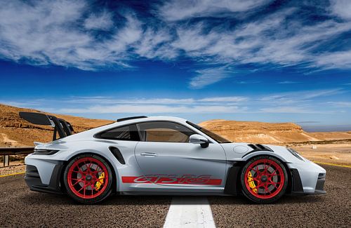 Porsche GT3 RS, German sports car