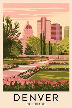 Denver, Colorado van Poster Art Shop