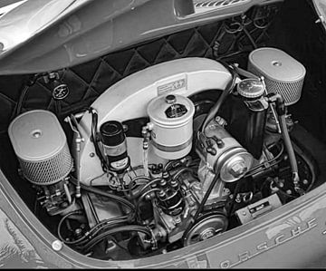 Porsche 356 motor van Truckpowerr