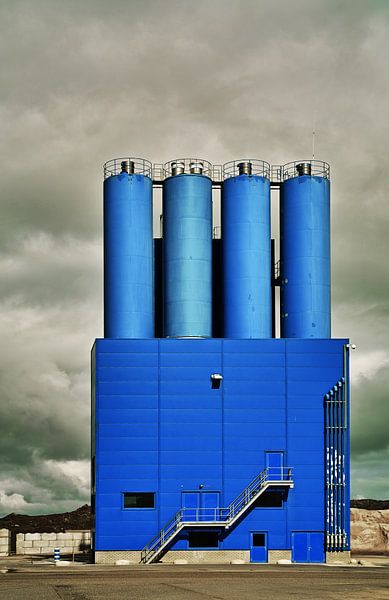 Eemshaven Groningen concrete factory 2 by . Groningenart