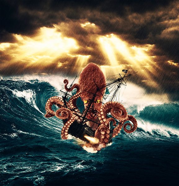 Revenge of the Kraken van Remco Breedveld