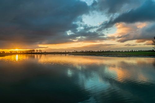 Sunrise Waterdunen by Henk Verstraaten