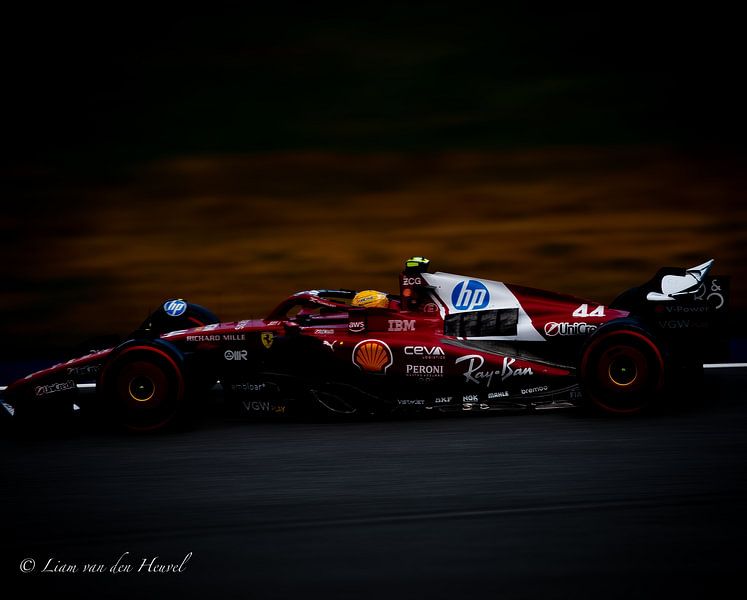 Voiture de Formule 1 Lewis Hamilton 2025 GP d'Autriche par Liam Van den heuvel