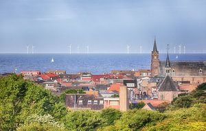 Egmond aan zee skyline
