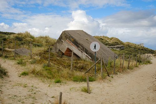 Bunker in de duinen