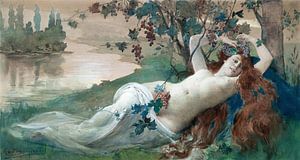 Gaston Gerard, die Schönheit des Herbstes