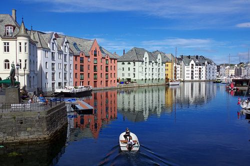 The art nouveau town of Alesund