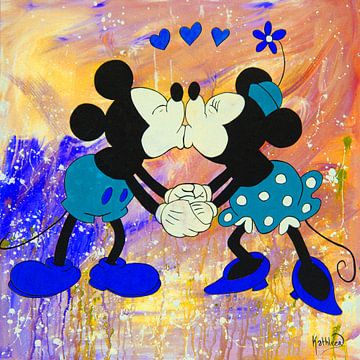 Mickey et Minnie Mouse «Arc-en-Ciel»