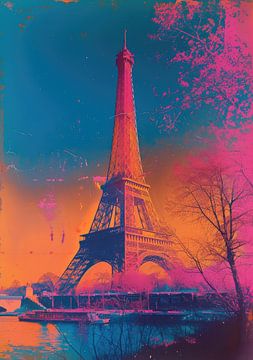 Paris Eiffelturm Frankreich von Niklas Maximilian