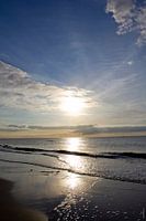 Zon op strand