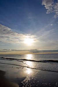 Zon op strand