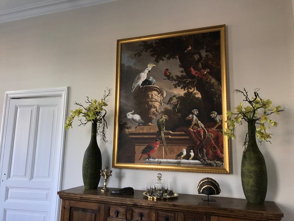 La Ménagerie, Melchior d'Hondecoeter 