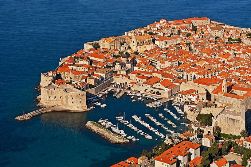 Dubrovnik, Kroatië van Gunter Kirsch