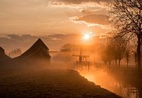 Zonsopkomst Zaanse Schans