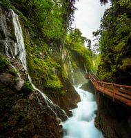 Ein Klamm in Bayern bei wind und wetter - Wimbachklamm