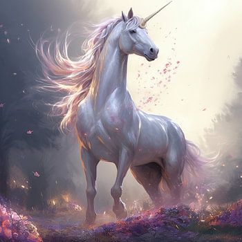 Einhorn Malerei Einhorn