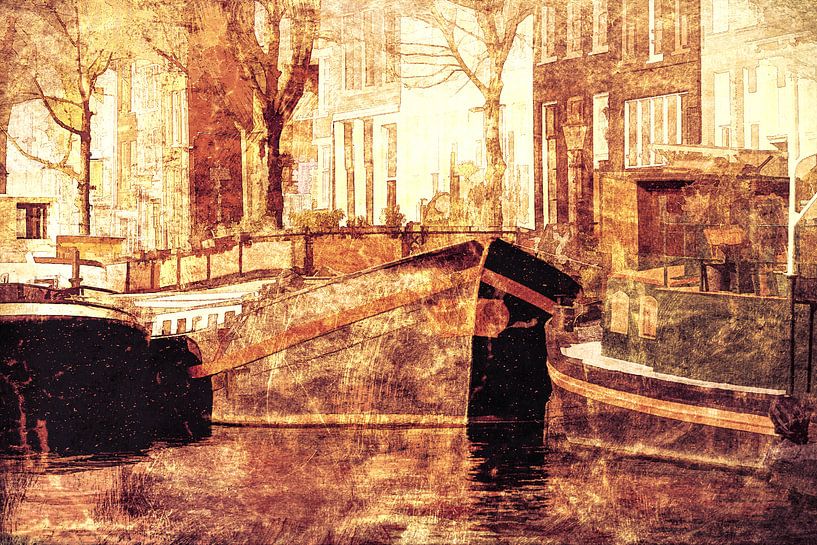 Old Amsterdam by Andreas Wemmje