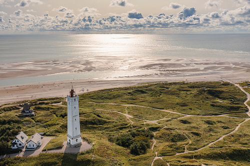 Leuchtturm Blåvandshuk Fyr in Jütland