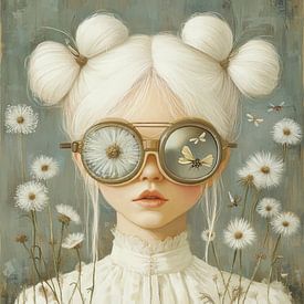 Fluffy garden by Mirjam Duizendstra