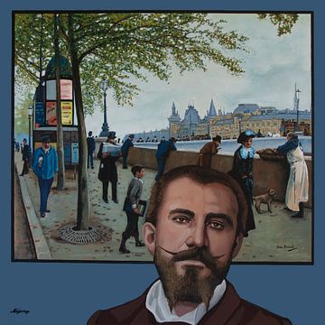 Jean Béraud Portrait and Paris Painting