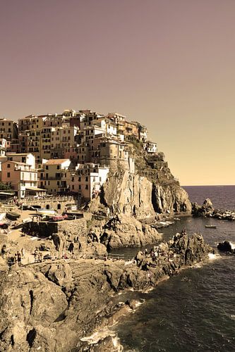 Cinque Terre Toscane Italië Oud