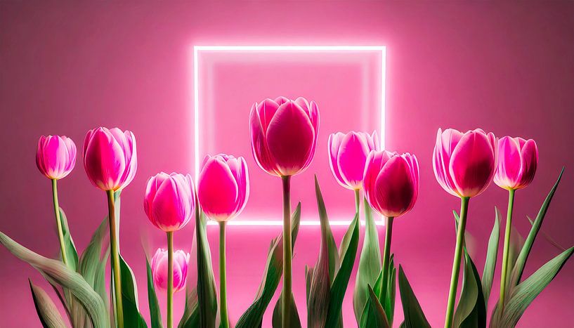 Blumen mit Beleuchtung von Mustafa Kurnaz