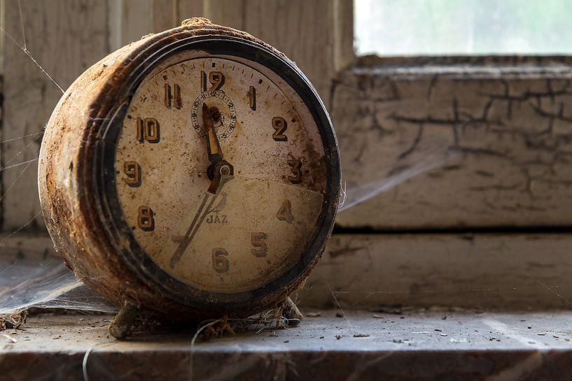 As the clock ticks at home.... by Steve Mestdagh