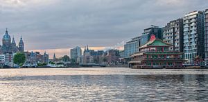 Zonsondergang in Amsterdam sur Anouschka Hendriks