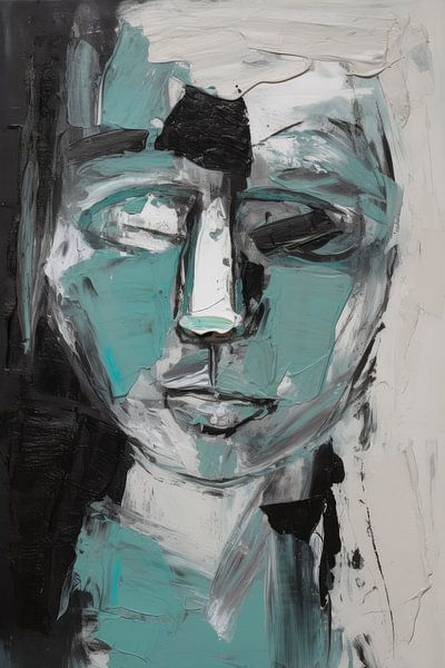 Abstract head by Bert Nijholt