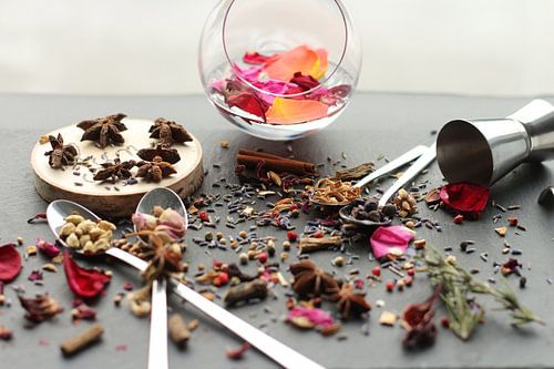 Gin, botanische Produkte, Restaurants