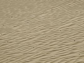 Zandstructuur in de duinen van Pieter Korstanje