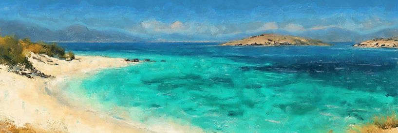 Turquoise Coastal Seduction by Whale & Sons