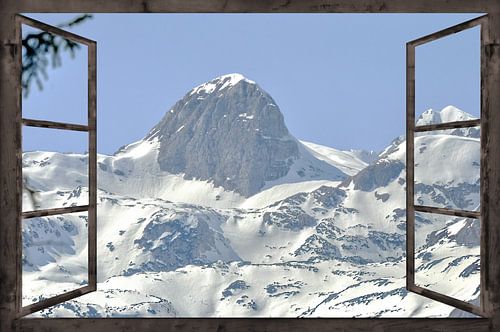 raam uitzicht - Reiteralm