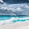 Türkisblaues Meer am Strand auf den Seychellen von Voss Fine Art Fotografie