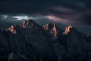 Dolomites - glimpses of light series 1 by Hidde Hageman