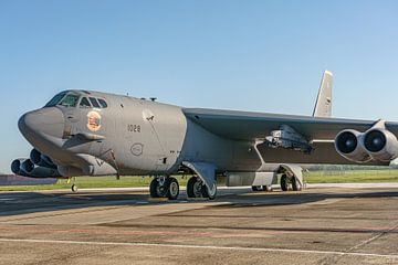 Boeing B-52 Stratofortress bomber. by Jaap van den Berg